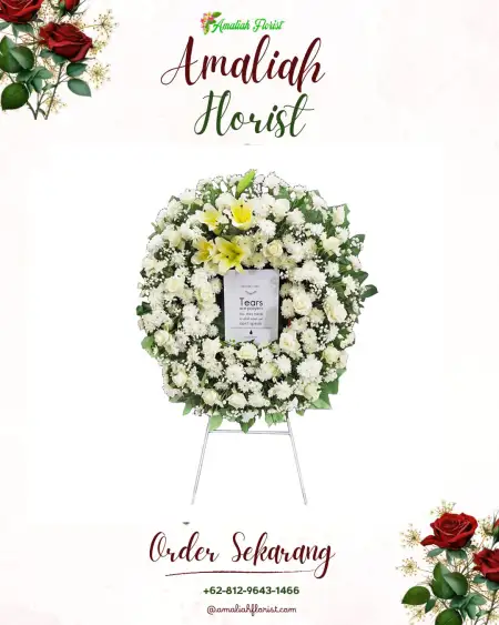 Krans Bunga Duka Mlatibaru